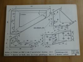 Karosserie Fachzeichnen, Karosserieschlosser 1950/60 Nr.18