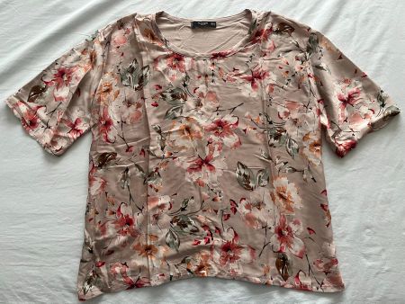 Damen T-Shirt "Mango" Farbe beige / Grösse XS