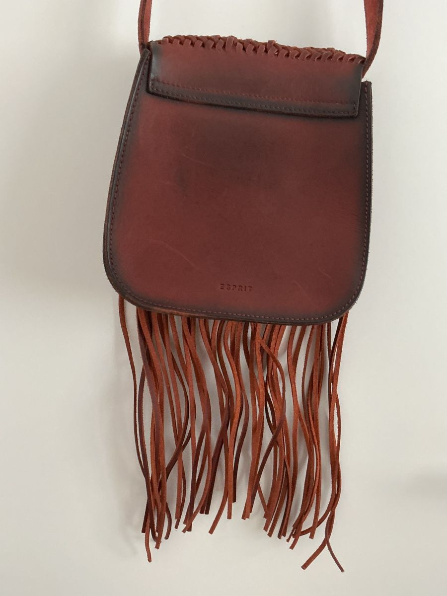 Esprit Taschen für Damen: Handtasche Cowgirl oder Bikerlady echtes Leder – Neu (gemäss Beschreibung) aus Honau von sunneschy08 2