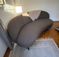 Canapé 3 places et pouf Lunam