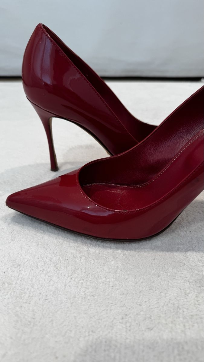 Sergio Rossi Scarpe da donna: Decolleté rosse Sergio Rossi, eleganti – Usato da Corseaux venduto da zetajones01 5