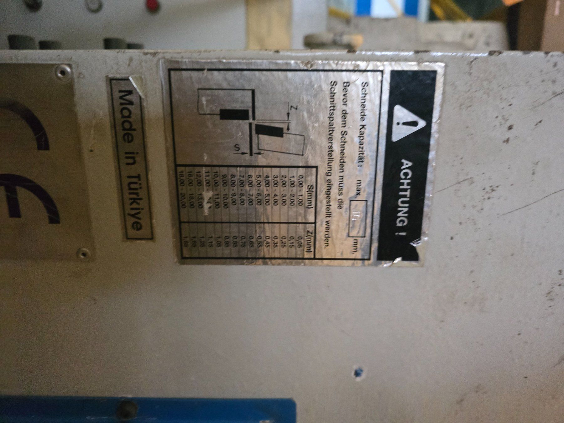 Toutes les machines: Blechschere Durmazlar – D'occasion à Kräiligen par RaGu93 3