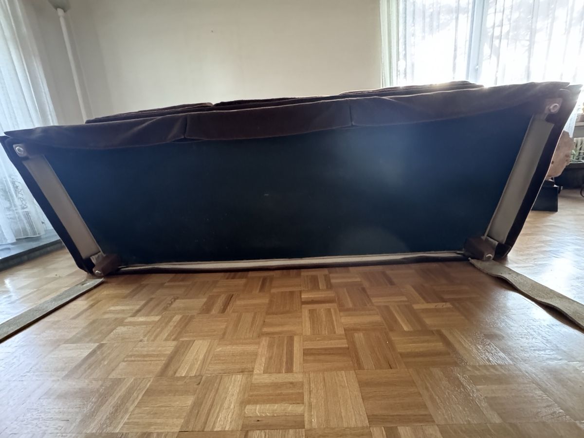 Divani: Schönes Vintage-Sofa, dunkelbraun – Usato da Zürich venduto da 2013tg 3