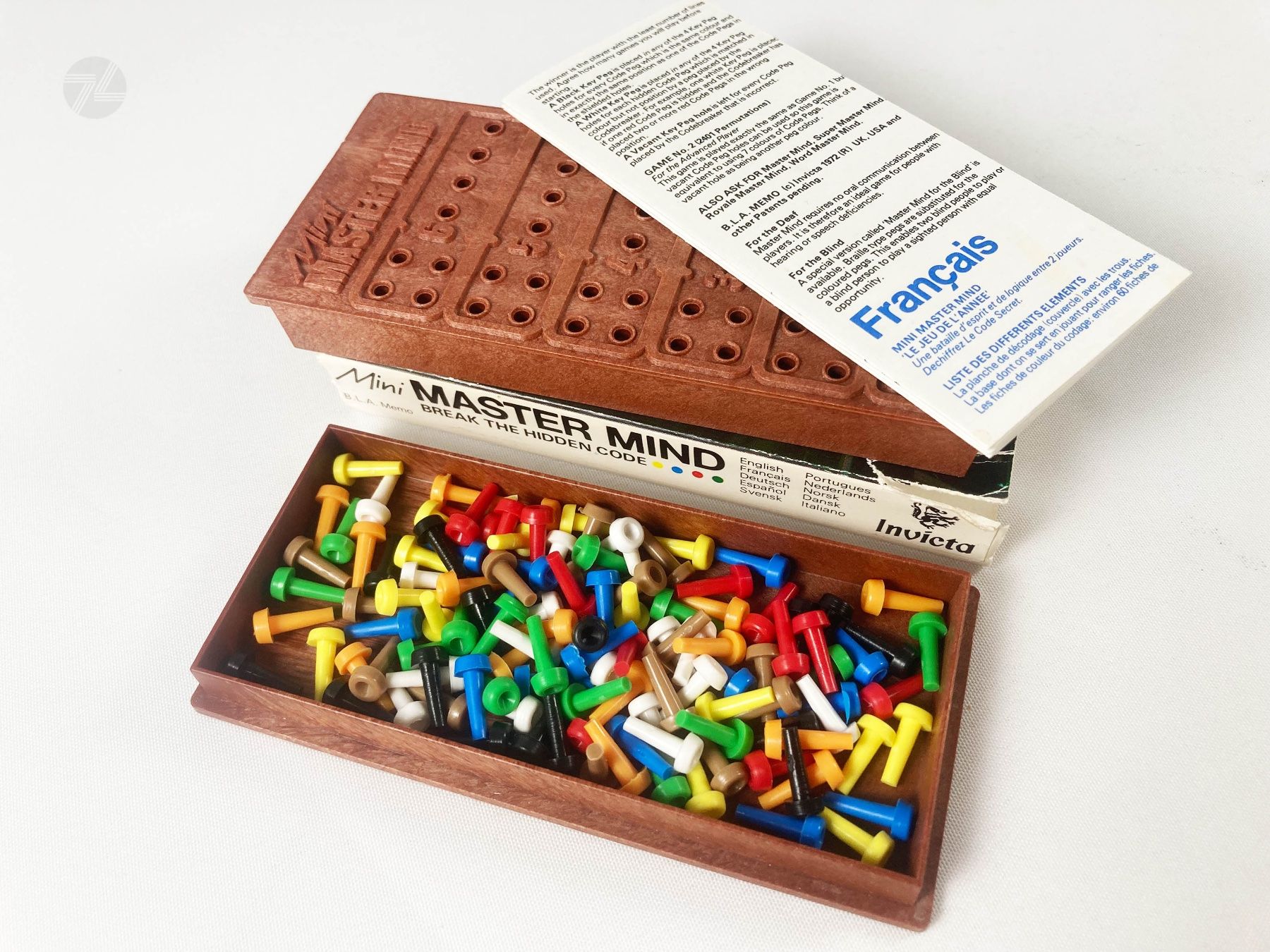 Mini Master Mind Mastermind 1970s Vintage Toys Brain Logic (Gebraucht ...