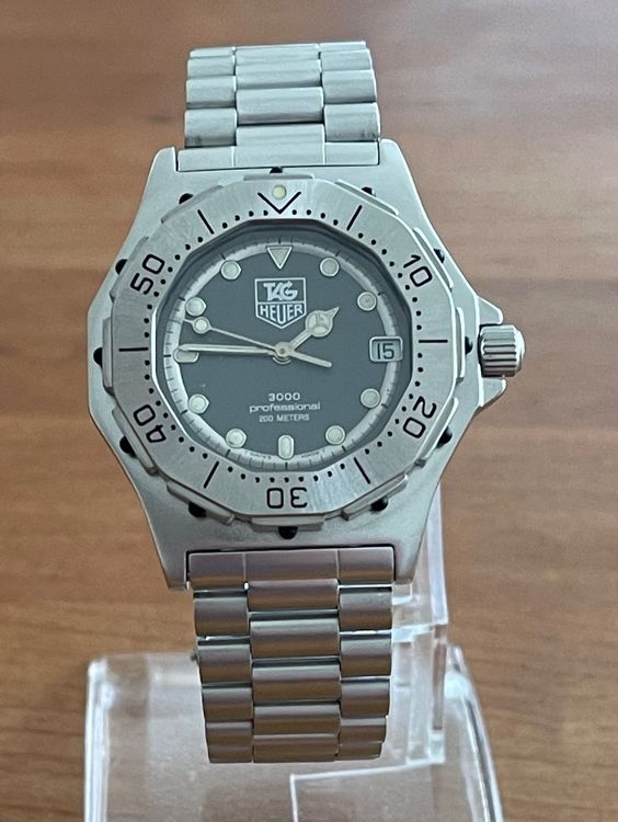 1986 Vintage TAG HEUER Professional 3000 200m Ref. 932.213