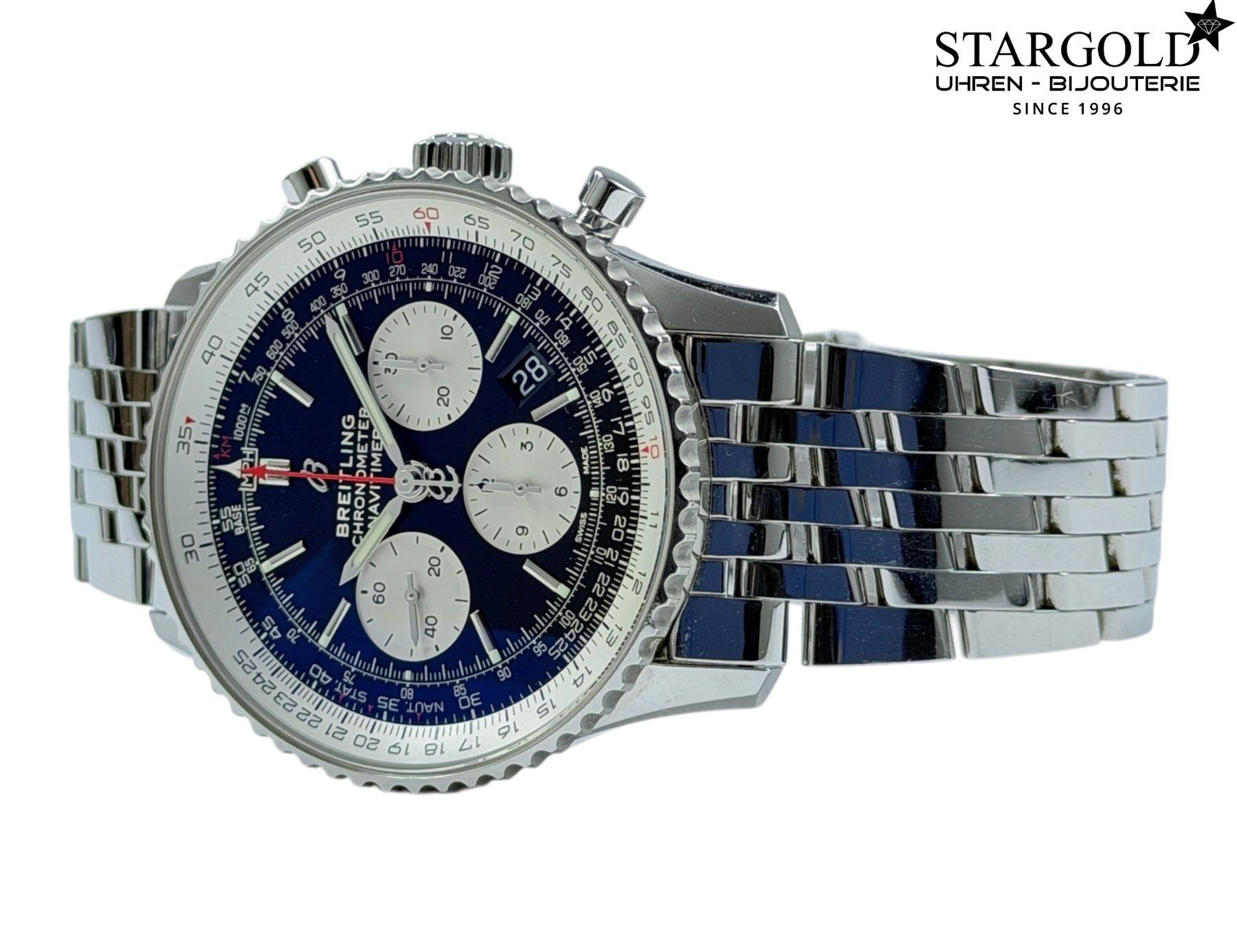 Breitling Orologi: Breitling Navitimer B01 Chronograph 43 - AB0121211B1A1 – Usato da Zürich venduto da Stargold-Uhren 1