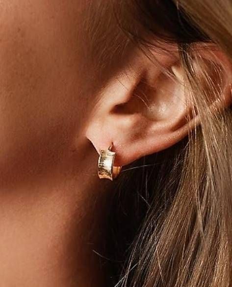 Orecchini pendenti & Orecchini a lobo: Creolen 375er Weißgold – Usato da Hemmental venduto da 18kGold 2