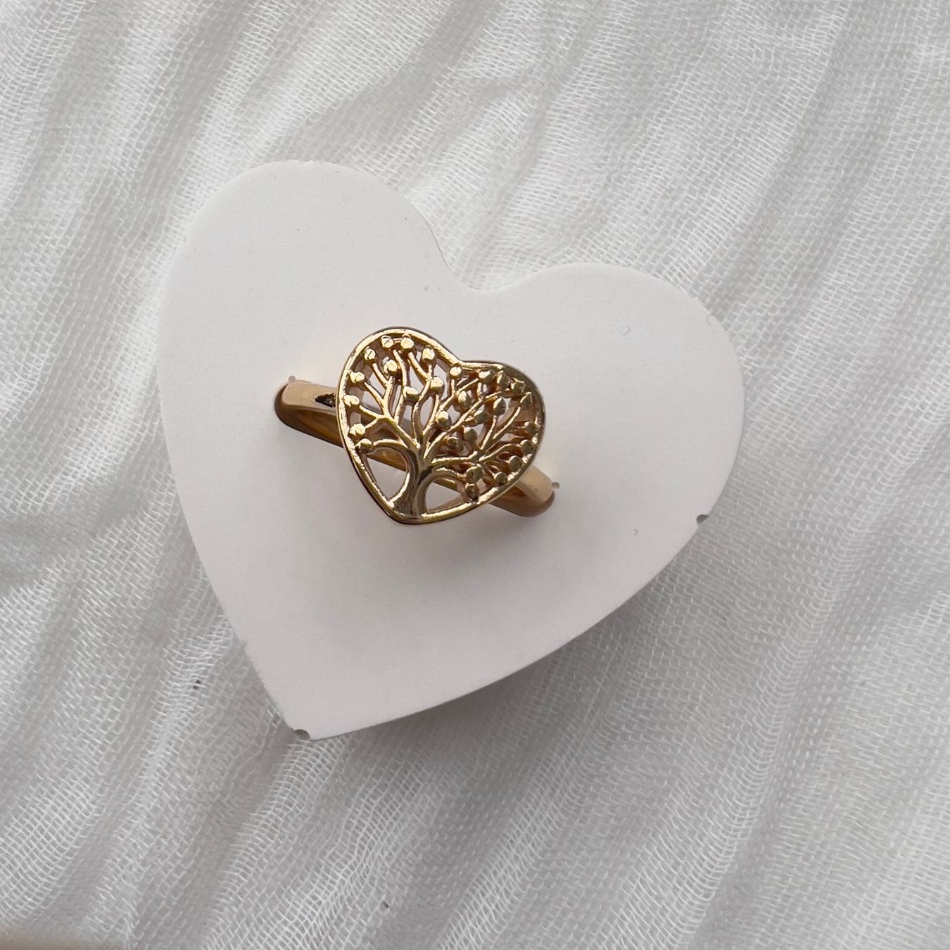 Anelli: Bague coeur arbre de vie – Nuovo (secondo la descrizione) da Pully venduto da sunaddict 3