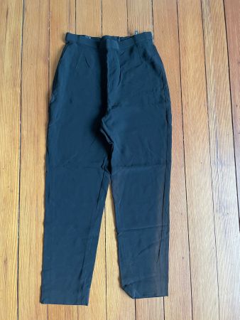 Donna Karan black suit pants straight