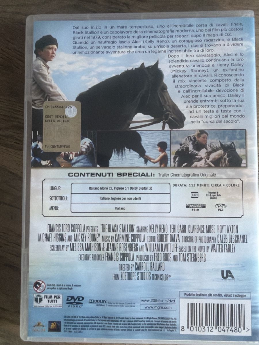 Tous les DVDs: Black Stallion (1980) – D'occasion à Lugano par bad_2t9b 1