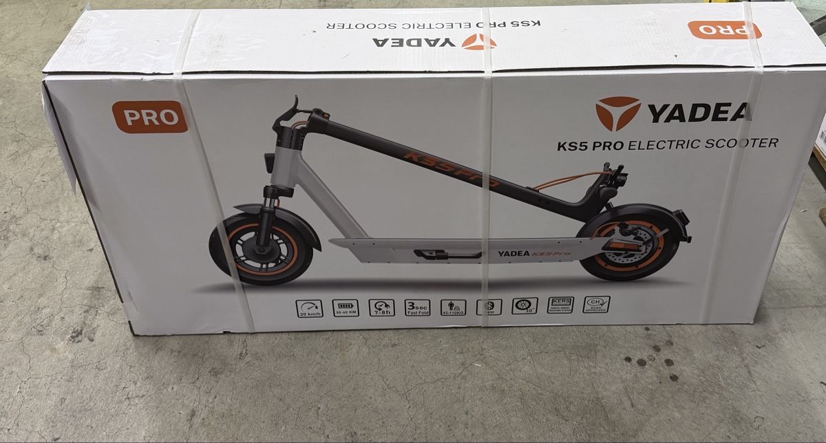 Yadea Scooter: E-Scooter Yadea KS5 Pro OVP – Nuovo e nell'imballaggio originale da Bad Zurzach venduto da FD_9520