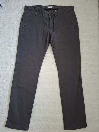 Pantalon Tommy Hilfiger Denim gris taille 36/37 bon état