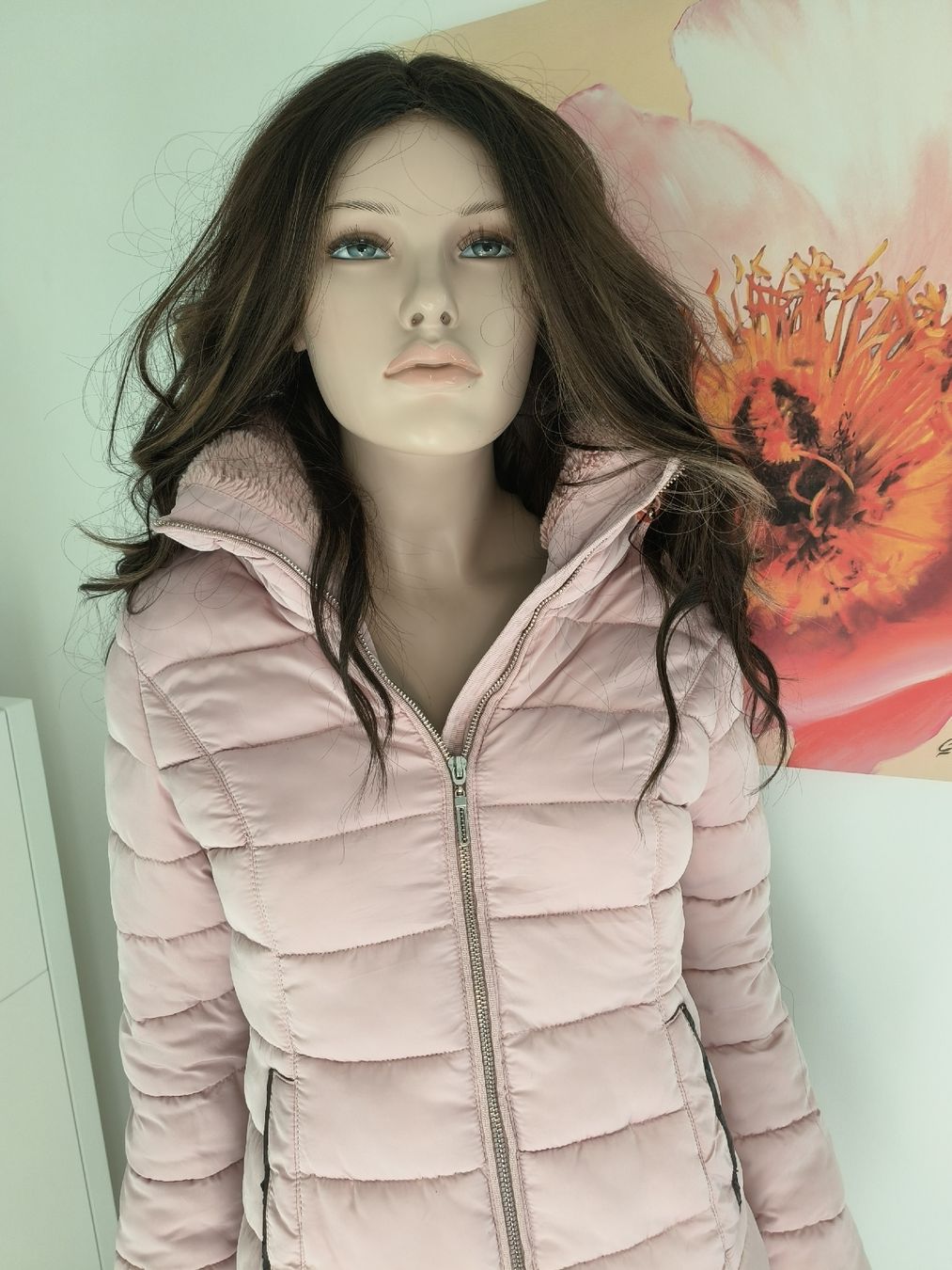 Vestes: Chicorée Übergangsjacke Gr. S, rosa, Teddyfutter Kapuze – D'occasion à Biel/Bienne par No62 7