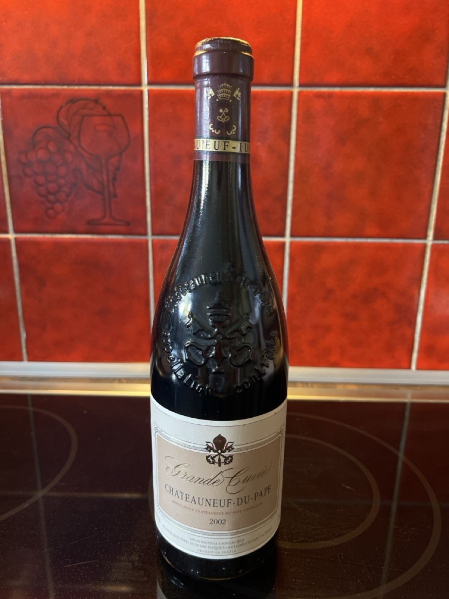 Vino: Grand Cuvée, Chateauneuf du Pape 2002 – Nuovo e nell'imballaggio originale da Ermensee venduto da RundeMarunde
