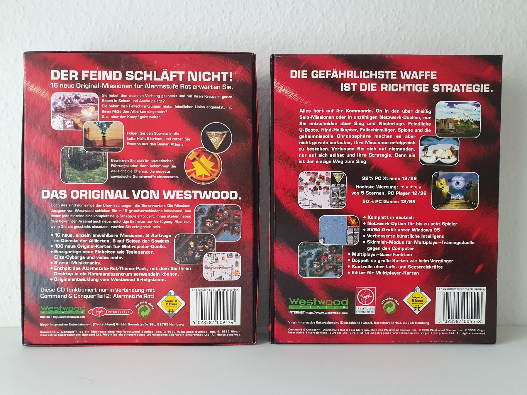 Spiele: PC Game Command & Conquer: Alarmstufe Rot 2 Bundle Big Box – Gebraucht aus Greifensee von  2