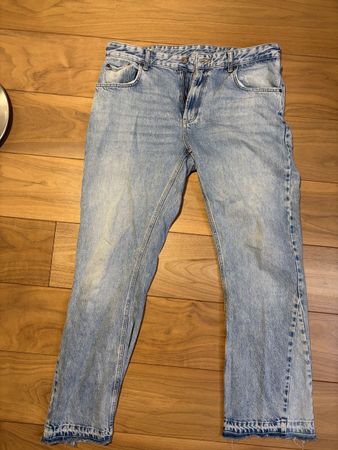 Zara Denim Flared Jeans, EU 44,  — Stylish & Trendy!