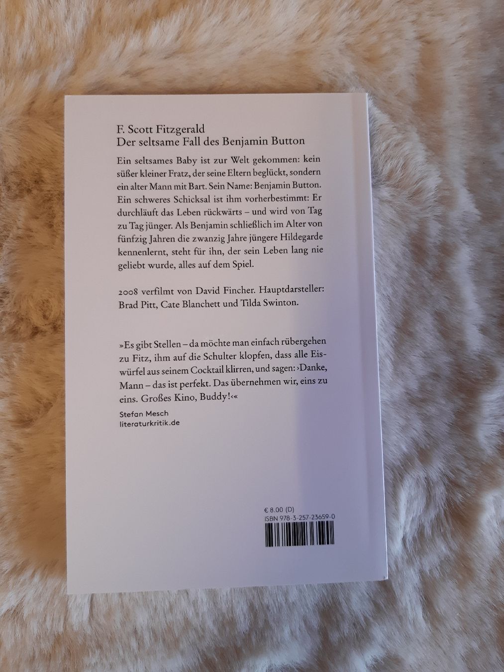 Livres: F.Scott Fitzgerald - Der seltsame Fall des Benjamin Button – D'occasion à Toffen par Gwunderegge77 1