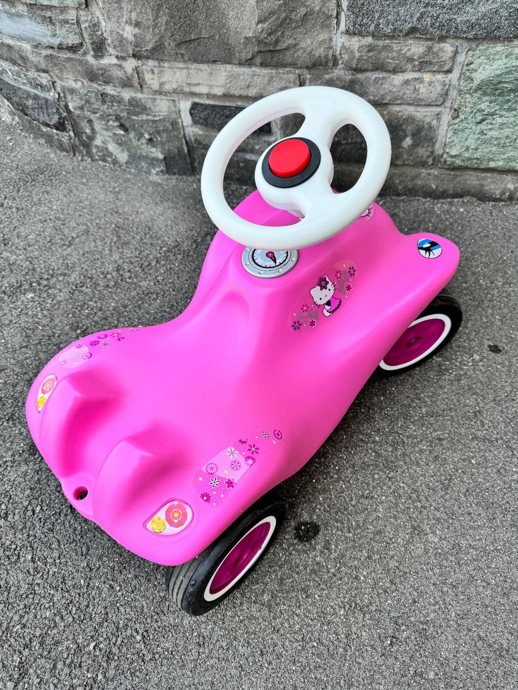Big Veicoli per bambini: BIG Bobby Car mit Anhänger – Usato da Gommiswald venduto da Aloha.Spirit 3