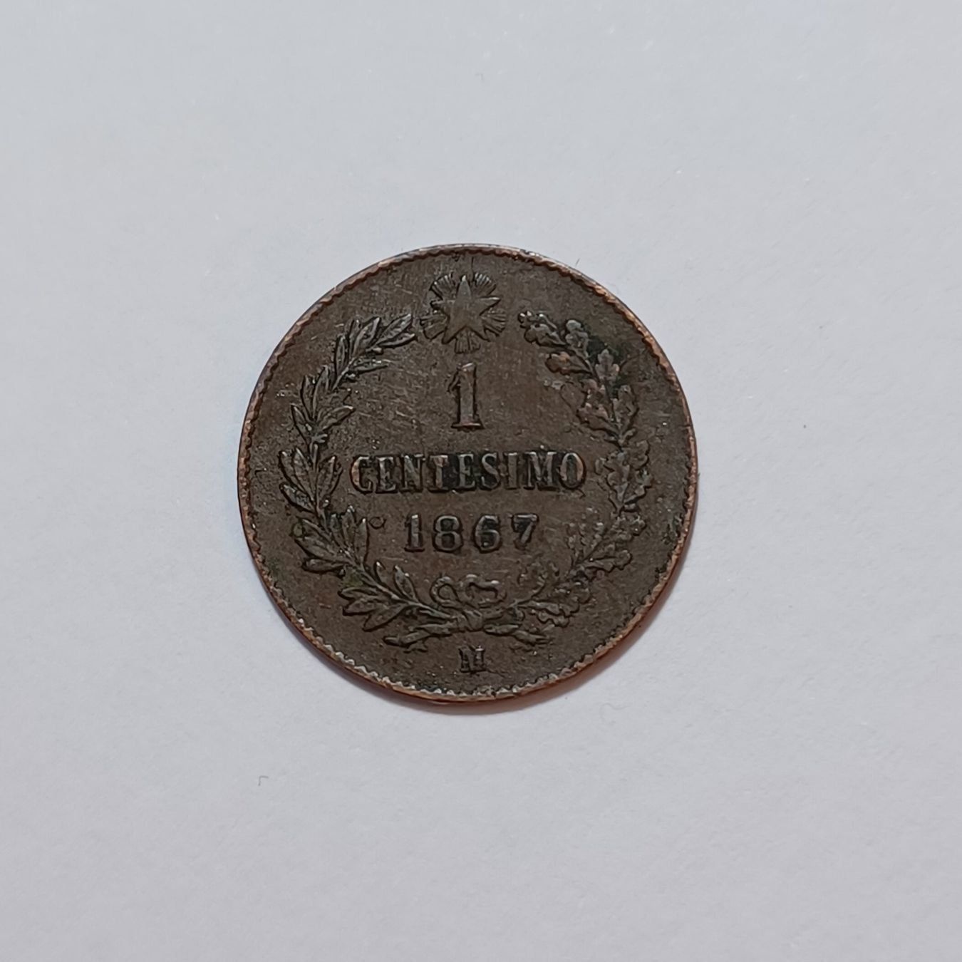 Tutti le monete: 1 Centesimo 1867 Italien – Usato da Pfäffikon ZH venduto da Welt_Muenzen 1