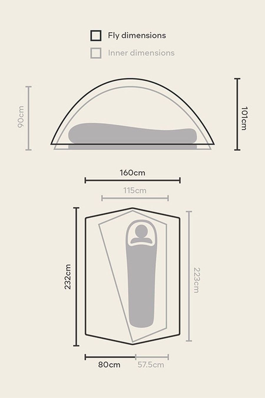 Zelte: Macpac (NZ) Microlight 1-Person Tent – Gebraucht aus Vrin von gronim 1