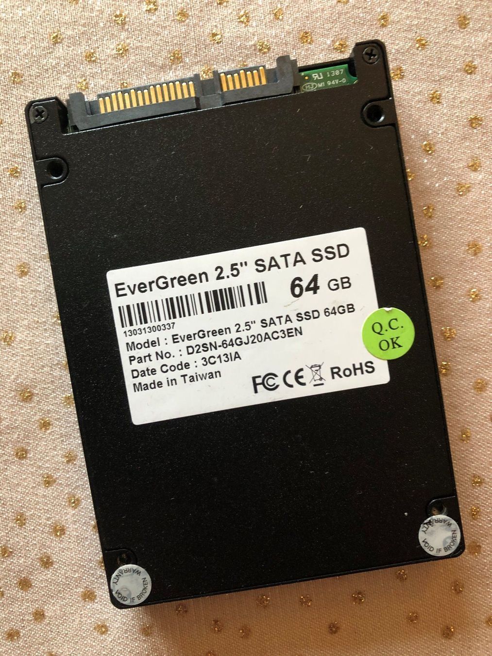 Dischi rigidi: EverGreen 2,5" SATA SSD 64GB – Nuovo e nell'imballaggio originale da Allschwil venduto da mematho 1