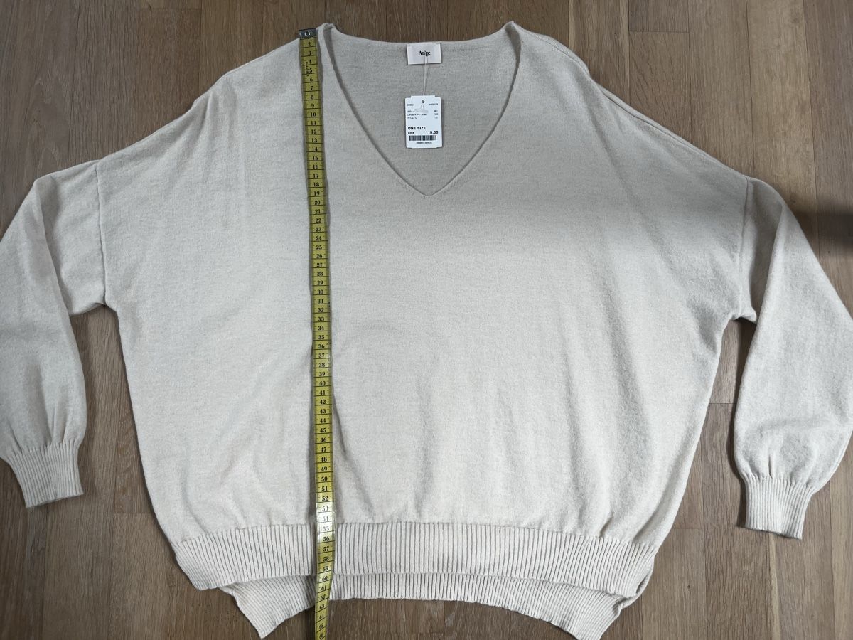 Pulls & Sweat-shirts: Ange Oversize Strickpullover, Gr. Onesize, Offwhite, – Neuf avec emballage d'origine à Bäretswil par evi-ta 3