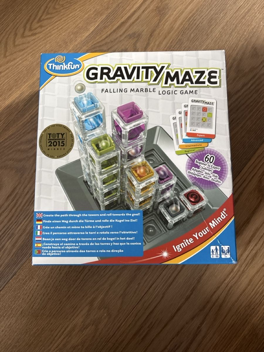 Giochi: Thinkfun Gravity Maze Kugelbahn, neuwertig, komplett! – Usato da Wettingen venduto da suk_p9mv