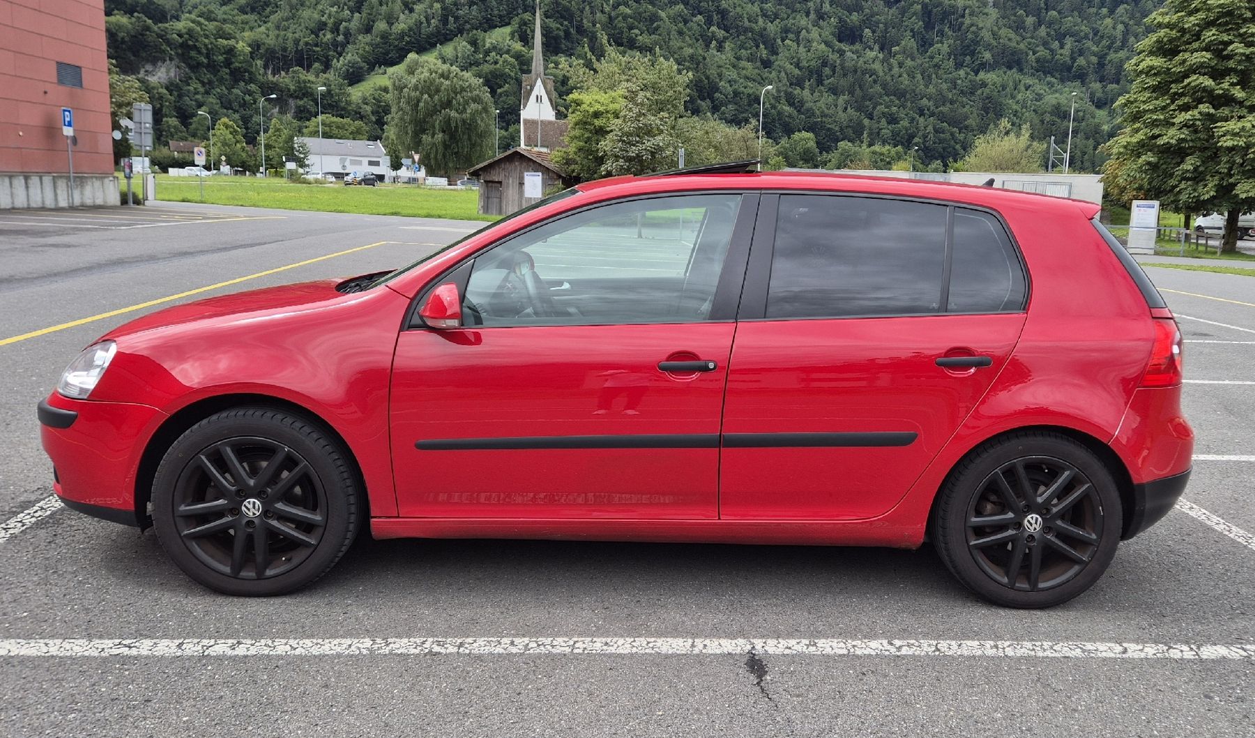 VW Autos: VW Golf 5, 1.9 TDI 4Motion, Rot – Gebraucht aus Bad Ragaz von and1one 1