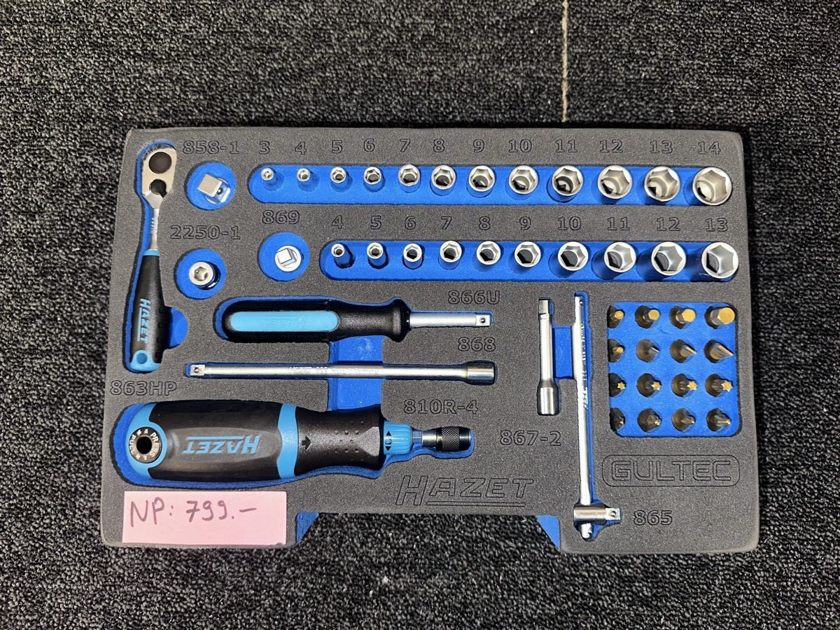 Hazet Tutti gli attrezzi: Werkzeugset / Raetschenset Hazet-Gultec Neu – Nuovo e nell'imballaggio originale da Seuzach venduto da kat_5qwy
