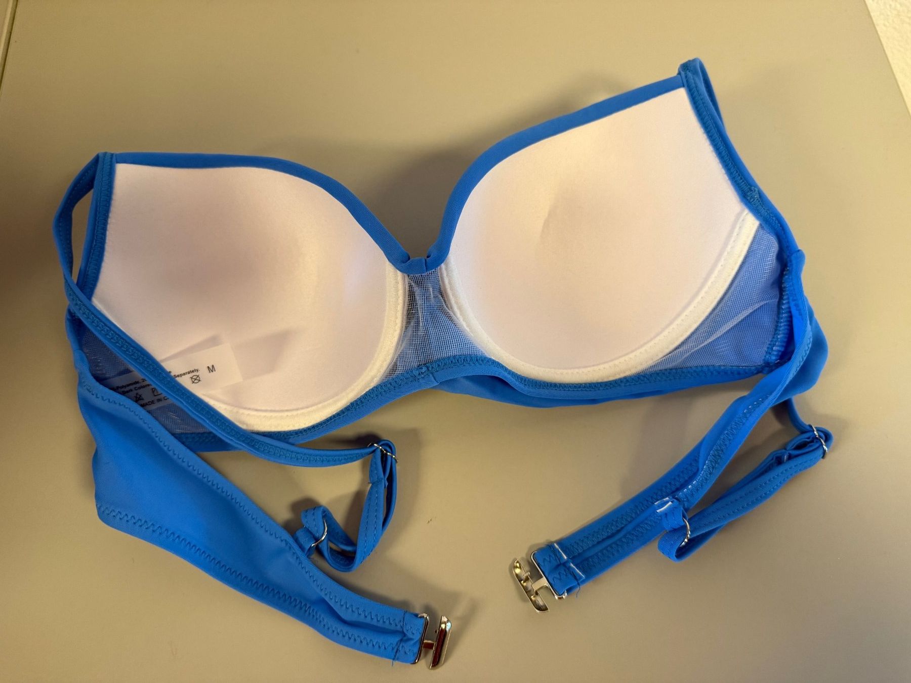Shein Costumi da bagno & Bikini: Bikini Set, NEU, Gr. M, Himmelblau & Blumenmuster – Nuovo e nell'imballaggio originale da Riedt b. Erlen venduto da Malaika57 1