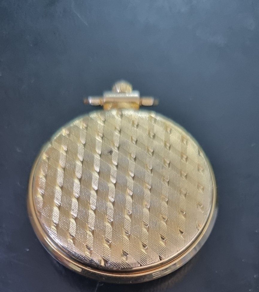 Orologi: Taschenuhr EXACTA  ANTIMAGNETIC Goldfarbend – Usato da Flums venduto da Flumsantik 2