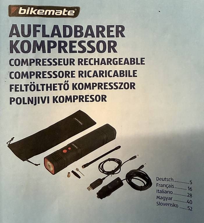 Compresseurs: Velo Akku Luftkompressor – D'occasion à Uster par den_9jkr 2