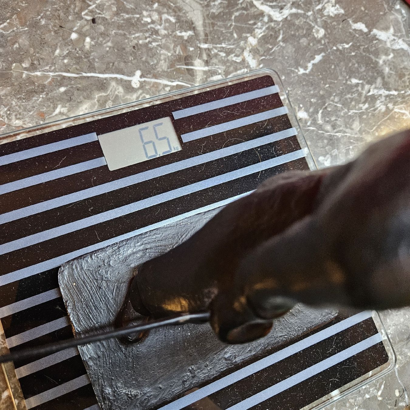 Figuren: Eisengiesser ca. 6,5 Kg , Figur aus Eisen – Gebraucht aus Bözberg von L-G 2
