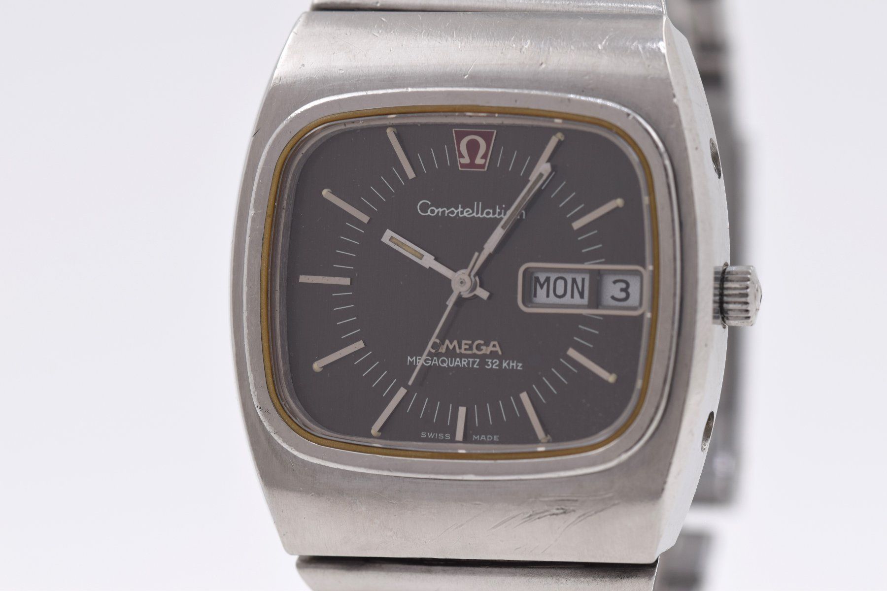 Omega Orologi: Omega Constellation Megaquartz Vintage Uhr Ref. 196.0016 – Usato da Arni AG venduto da magnetKRAFT