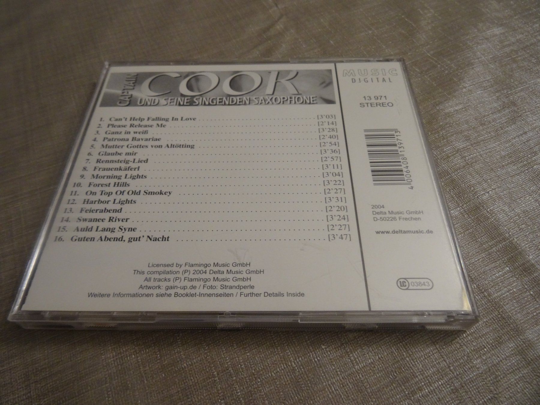 CD: Captain Cook CD - Seine singenden Saxophone – Usato da Olten venduto da Disc-Ausverkauf 1