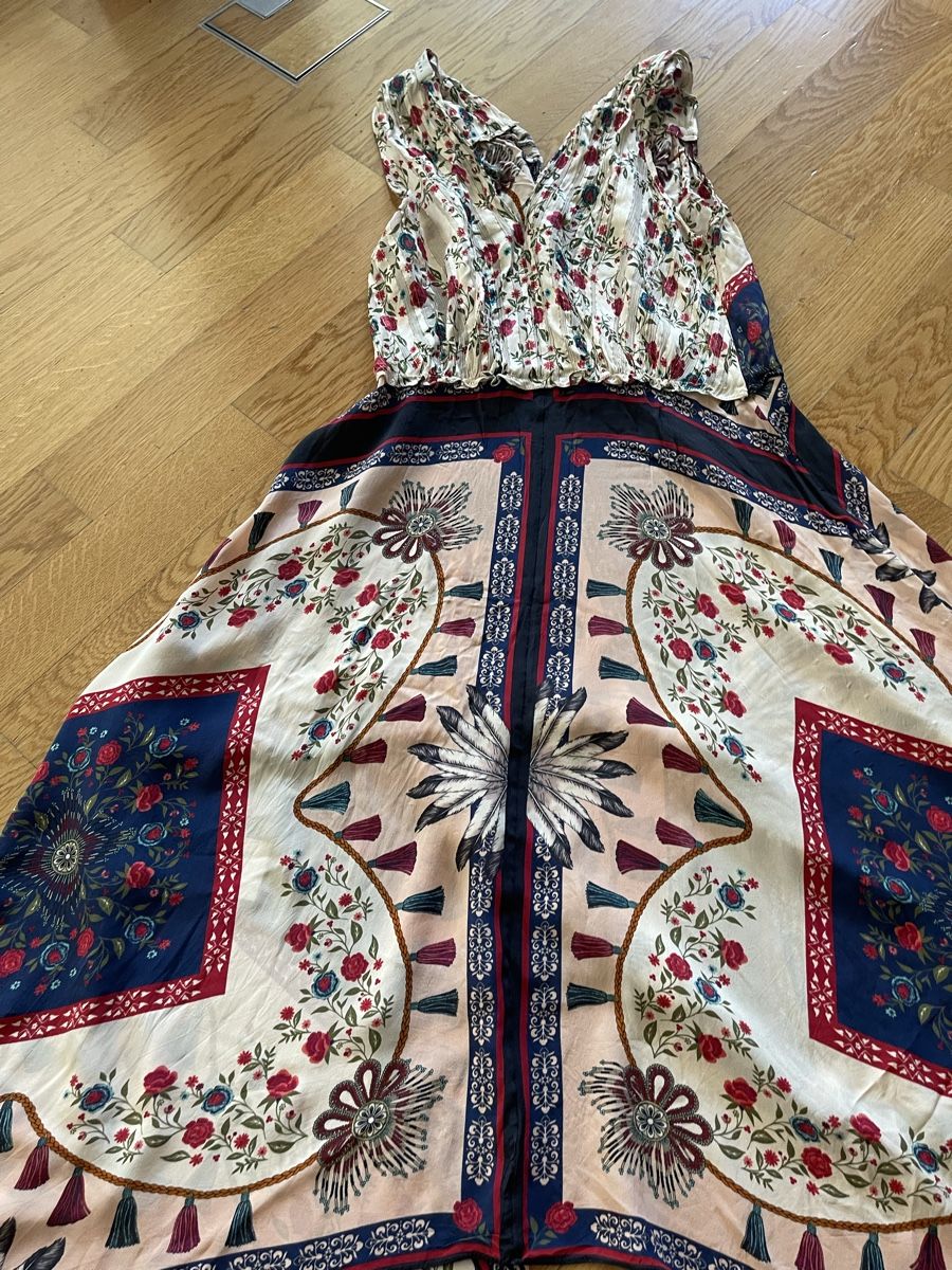 Sandro Vestiti: Sandro Paris Seidenkleid boho chic 36 – Usato da Rüschlikon venduto da leo_mwz2 8