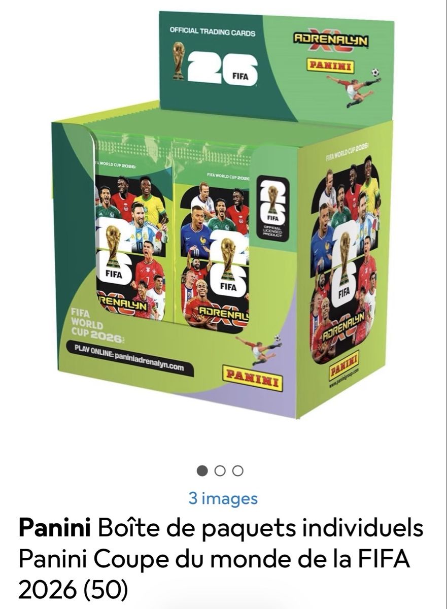 Panini Cartes à collectionner: Panini Adrenalyn – Neuf avec emballage d'origine à Fully par aurelie8893