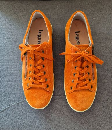 Legero Sneakers Orange Gr. 40, Zustand Neu