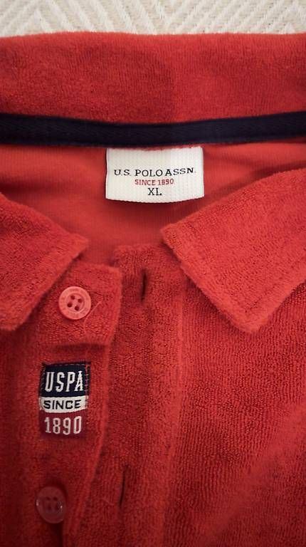 Magliette Polo: US Polo Shirt, Frotté Rot – Usato da Brunnen venduto da sea_c7bm 2