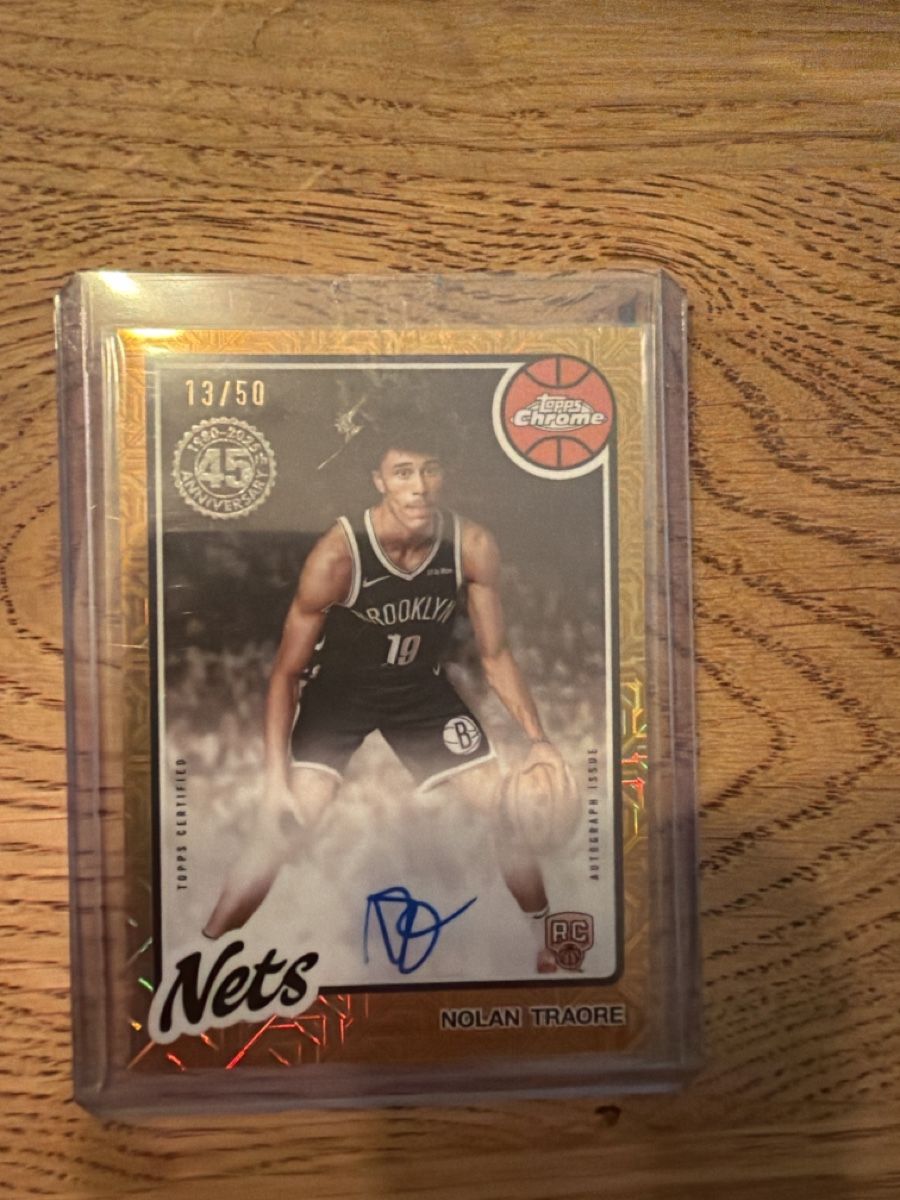 Nba Cartes à collectionner: Nolan Traore Brooklyn Nets RC Autograph 13/50 – Neuf (Voir description) à Basel par sim_dq7j