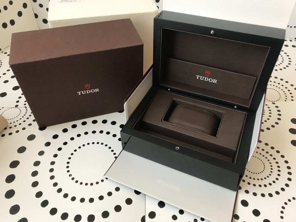 TUDOR ORIGINAL - WATCH CASE BOX ECRIN SCHACHTEL - TOP !!! (Gebraucht ...