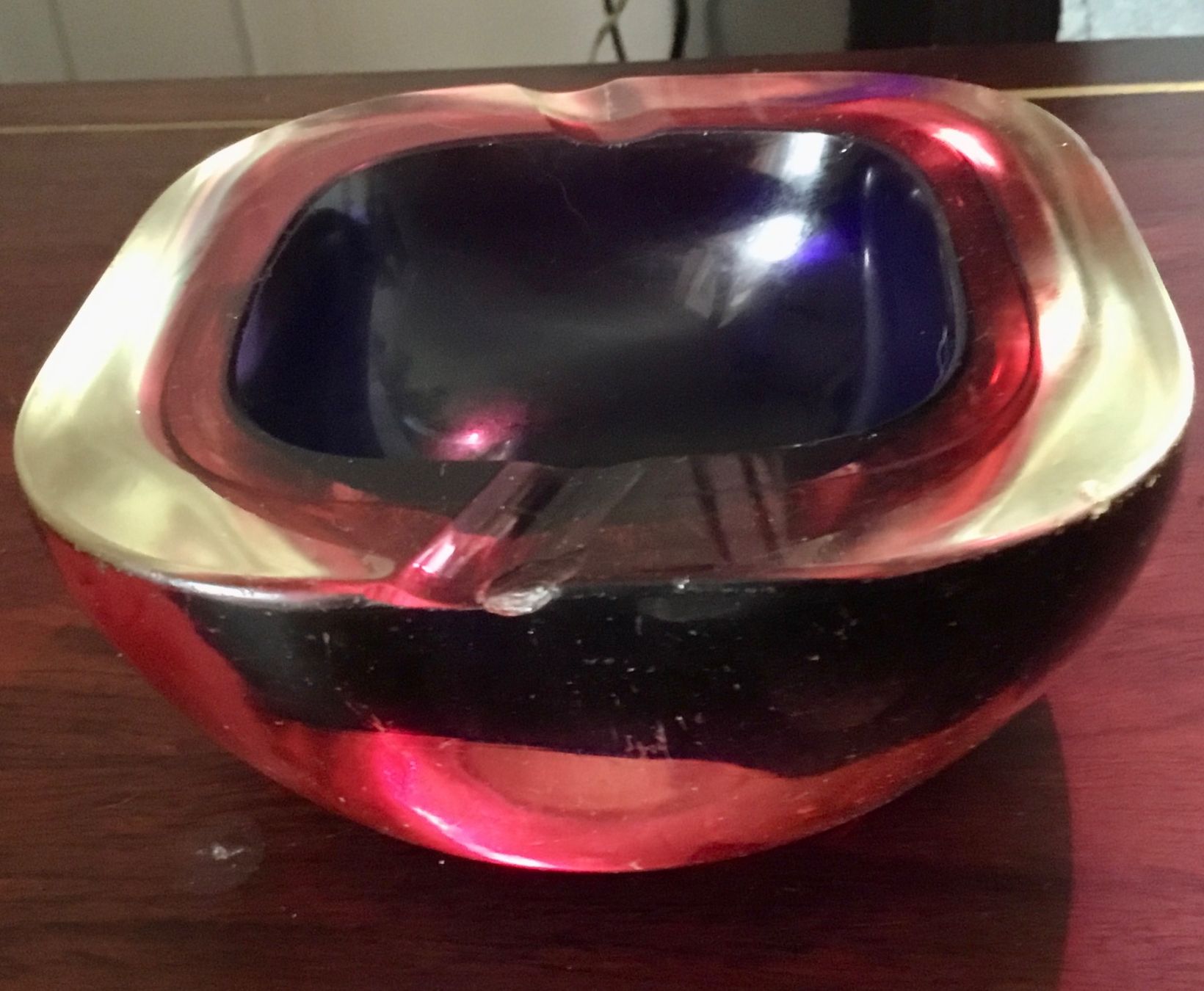 Murano Portacenere: Murano Glas Schale, Vintage Aschenbecher – Usato da Schlieren venduto da Jeajet 9