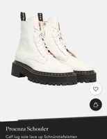 Proenza Schouler Stiefel Weiss, Gr. 38, Neuwertig! TOP! (52)