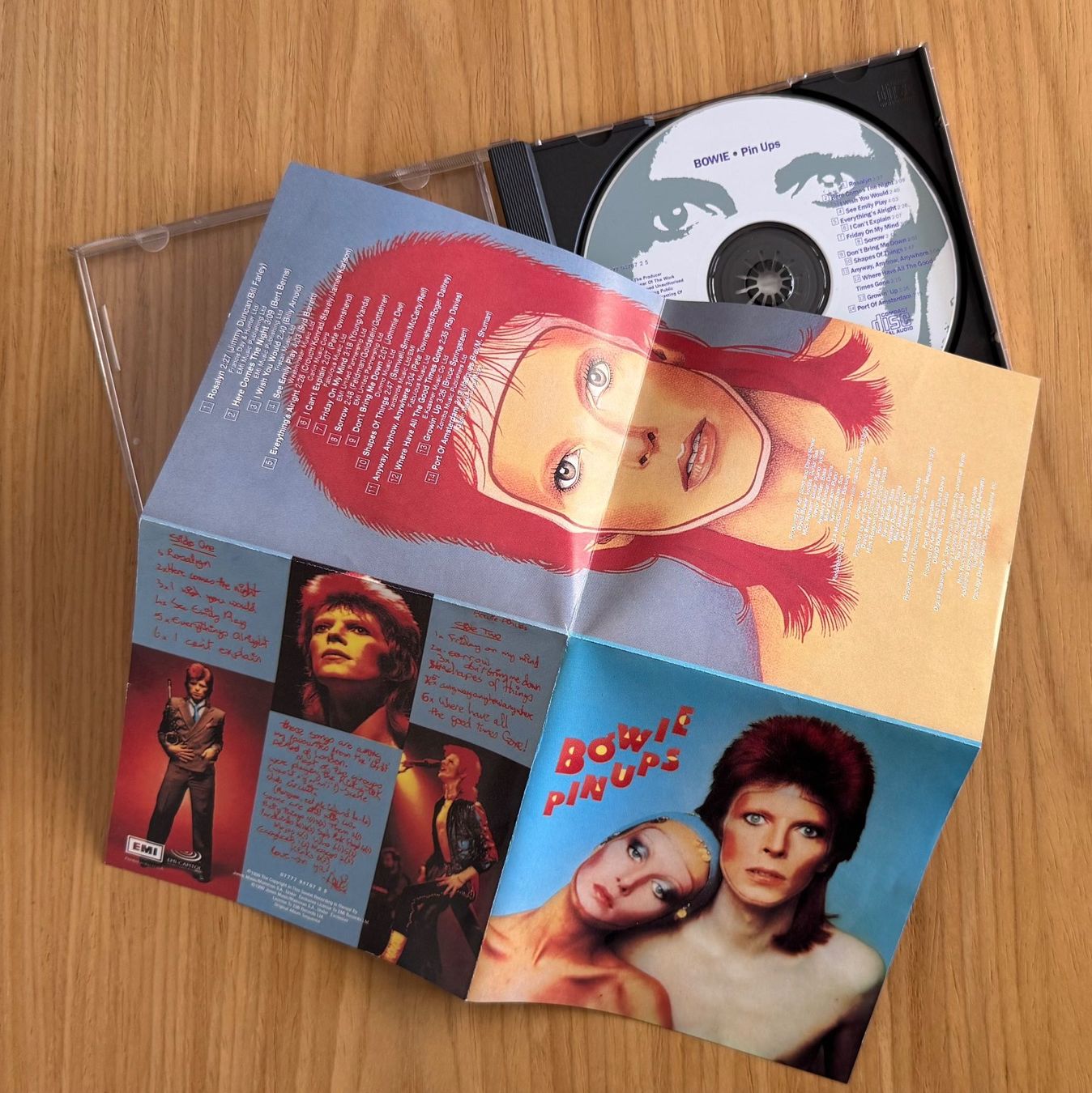 CD: David Bowie – Pin Ups – Usato da Fällanden venduto da Escheli 3