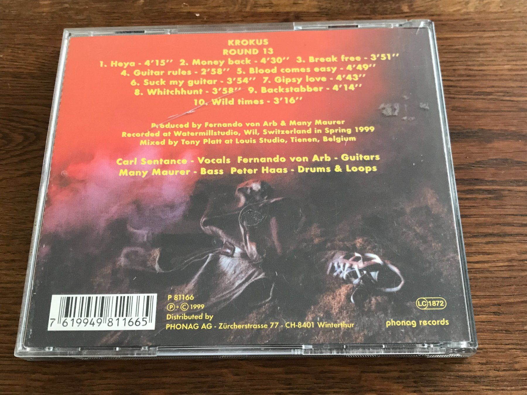 CDs: KROKUS - Round 13 - CD – Gebraucht aus Buchs AG von Archie 2