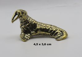 WALROSS - Messing Deko Figur - antiker Stil - 4,5x3,6cm
