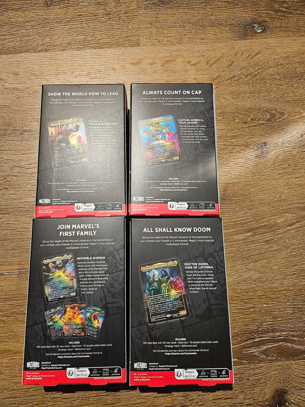 Magic The Gathering Carte collezionabili: Magic Marvel Super Heroes Commander Deck Set (Englisch) – Nuovo e nell'imballaggio originale da Luzern venduto da green_boy444 1