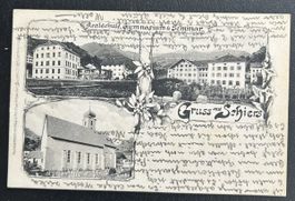 Gruss aus Schiers 3- Bildrig 