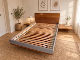 Team 7 Design Bett Riletto Nussbaum Massiv