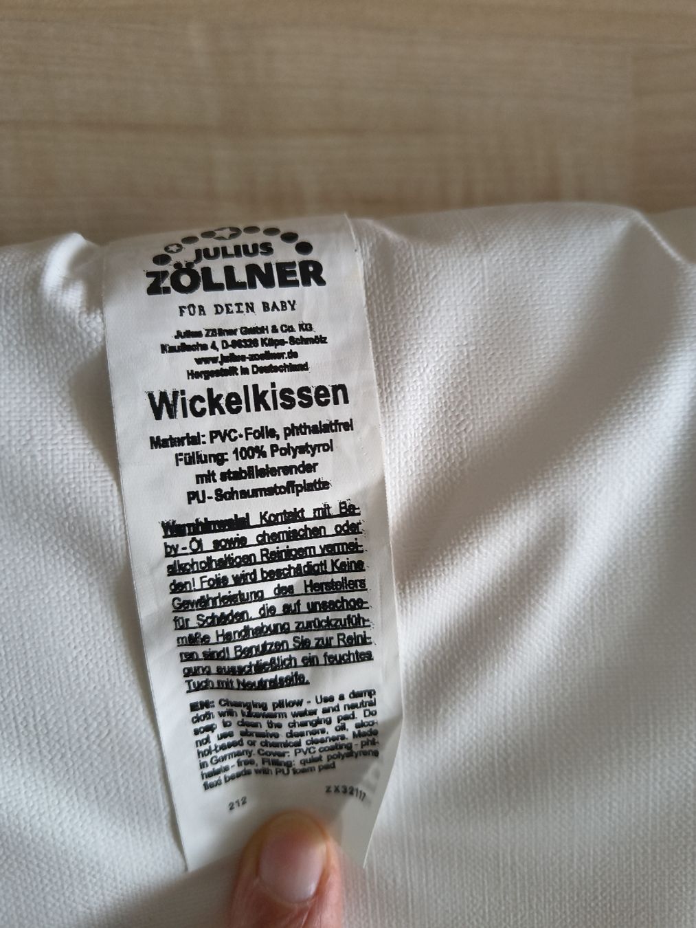 Fasciatoi & Accessori: Wickelkissen abwischbar – Usato da Thun venduto da man_fg9v 2
